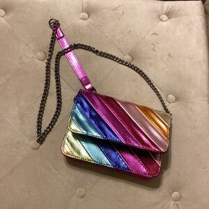 Multicolor Metallic Women Bag